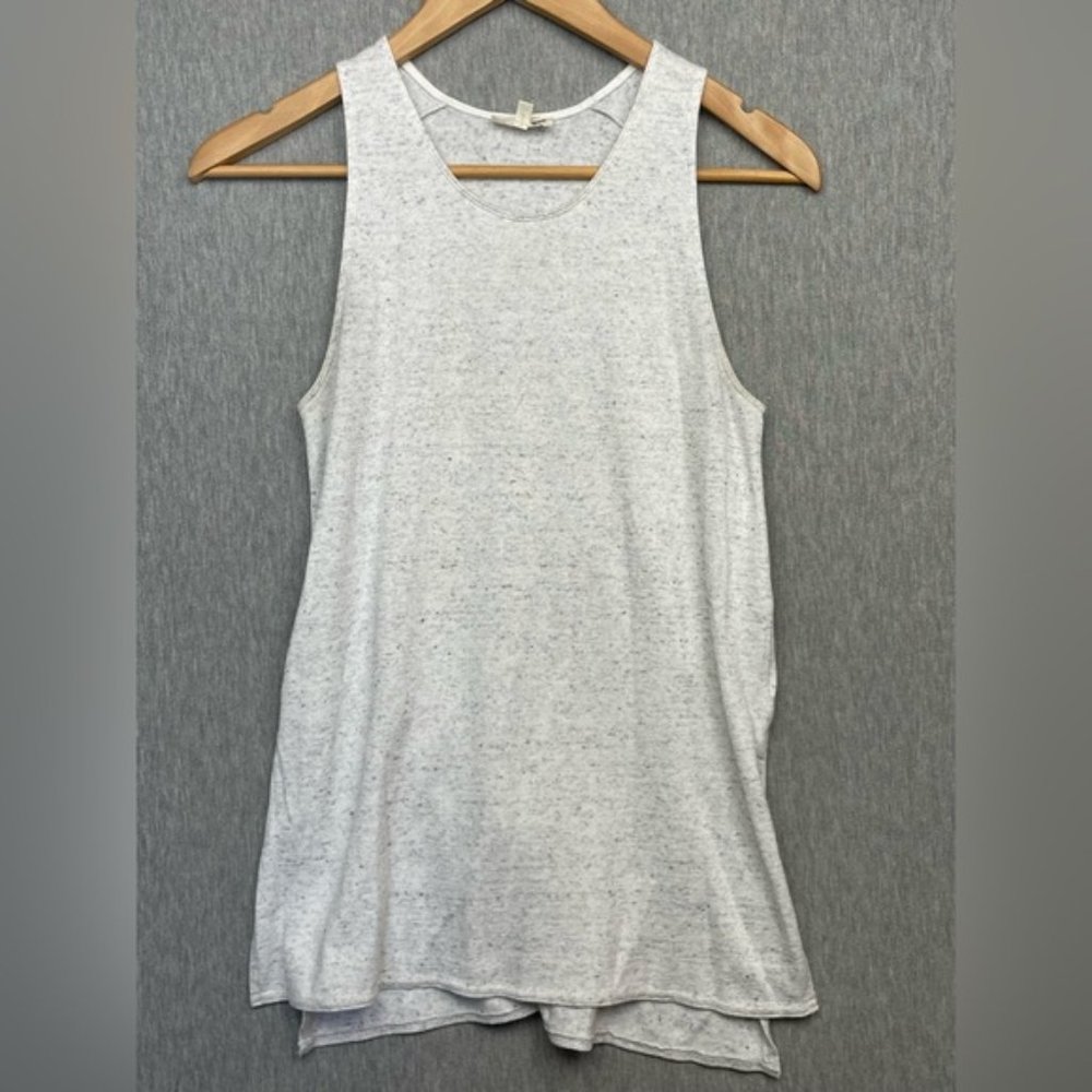 Wilfred Free Aritzia Heathered Gray Sleeveless Tank Top